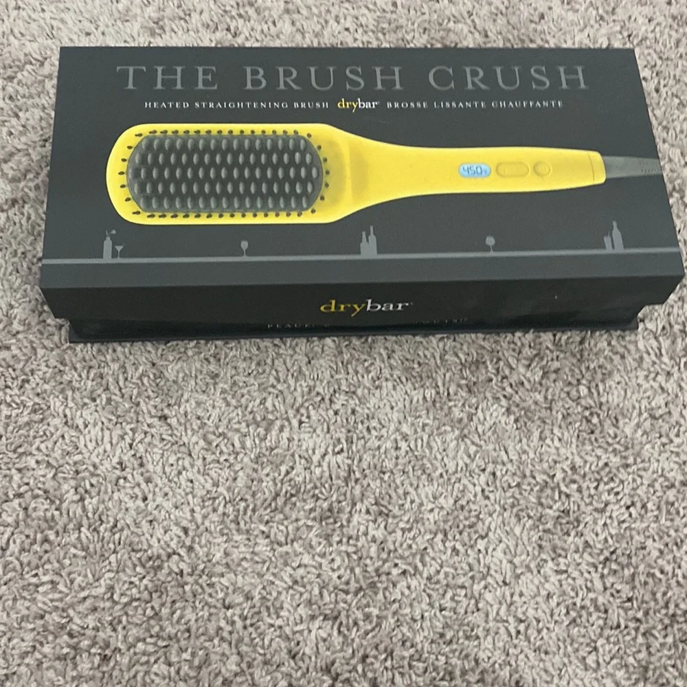 Drybar Brush Crush Heated Straightening Brush